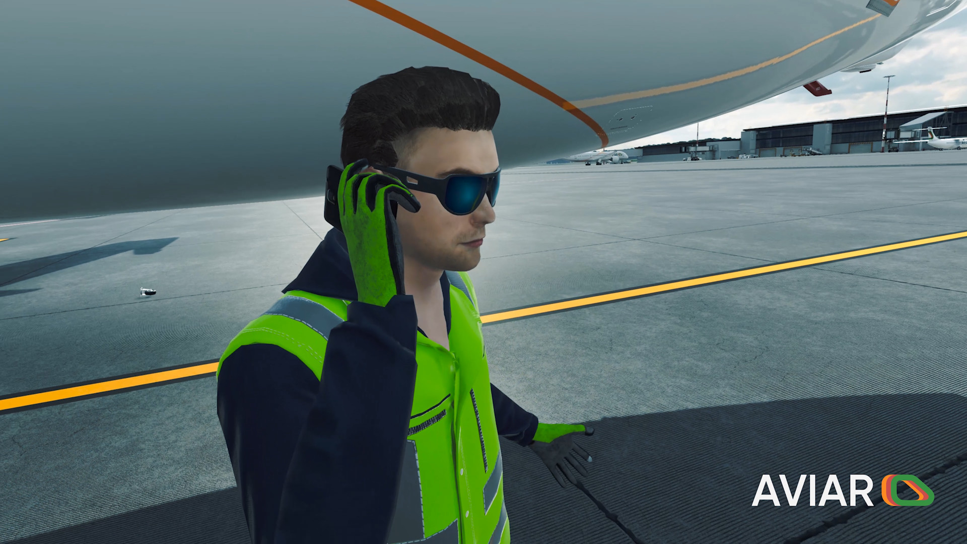 Airport Ground Handling Simulator VR screenshot 6