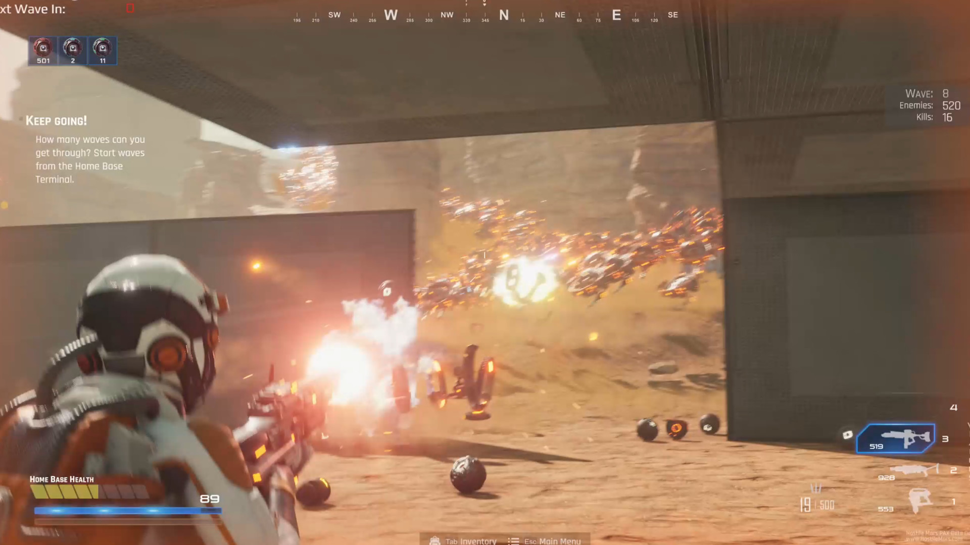 Hostile Mars: Prologue screenshot 1