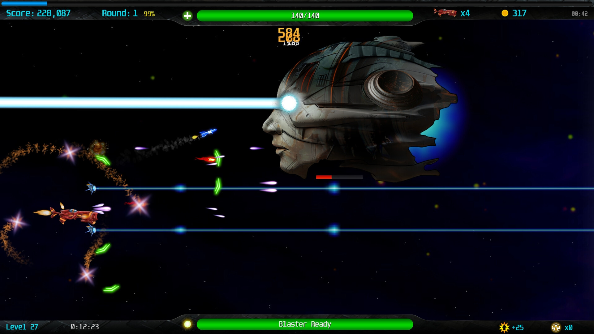 Infinity Blaster screenshot 2