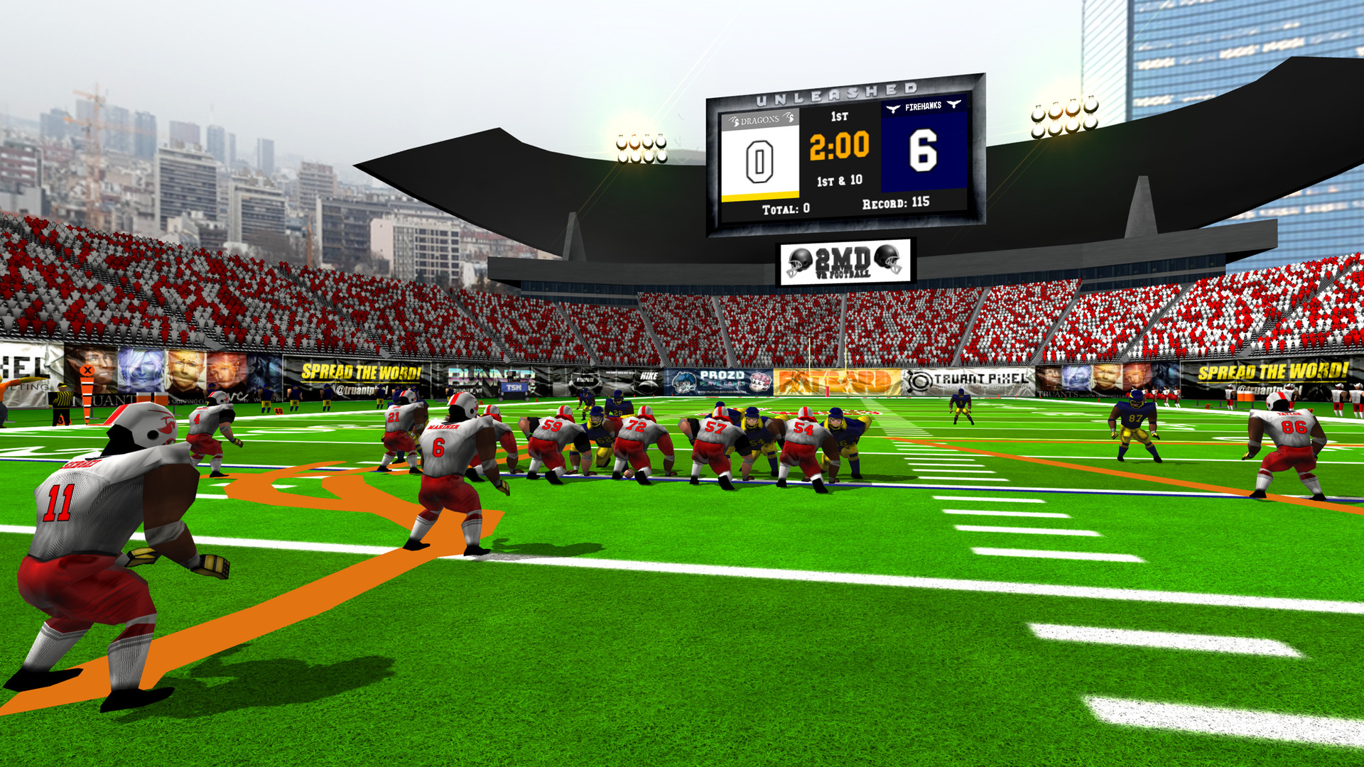2MD:VR Football Unleashed ALL✰STAR screenshot 4