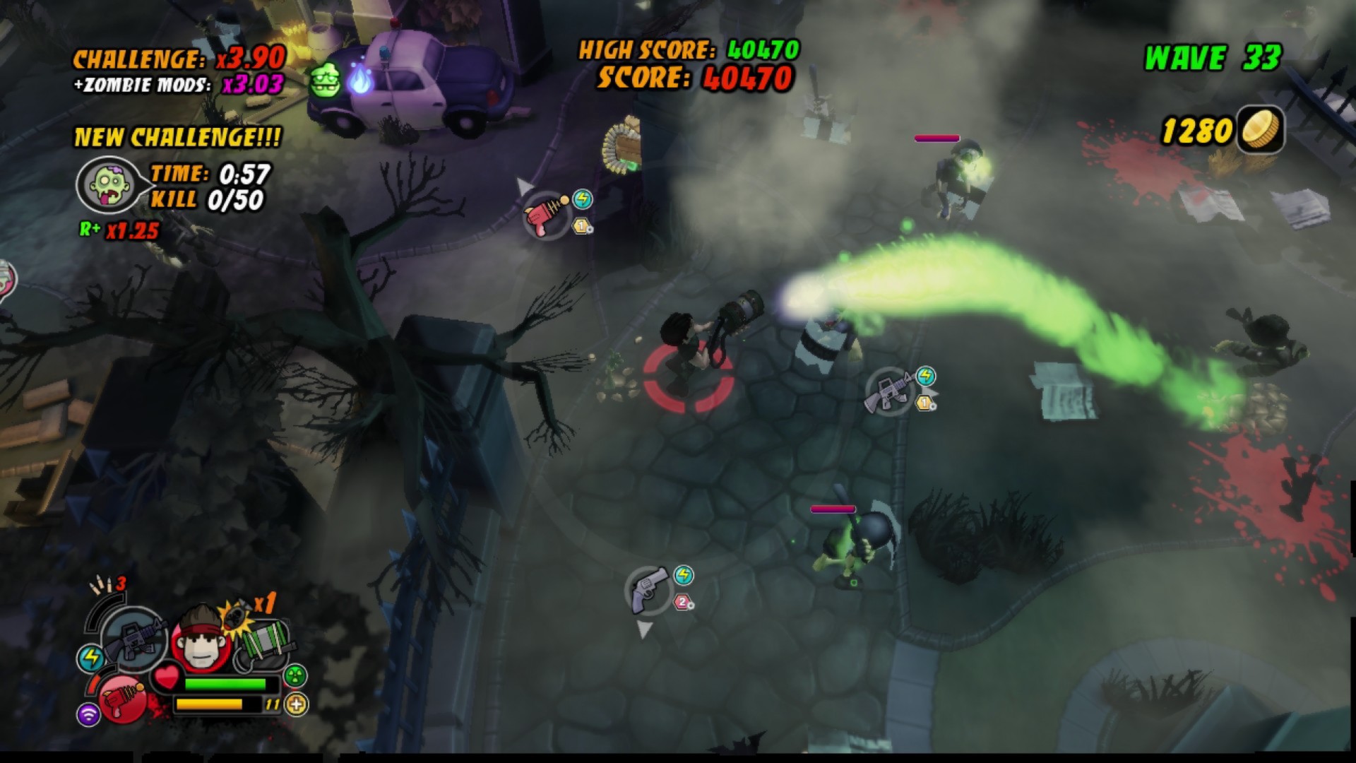 All Zombies Must Die!: Scorepocalypse screenshot 1