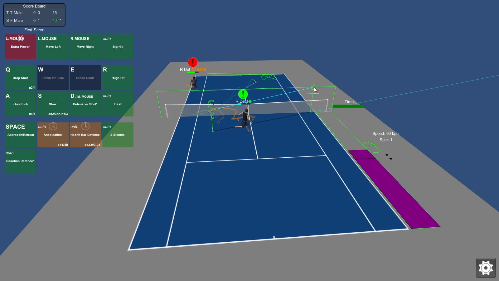 Tennis the Menace screenshot 3