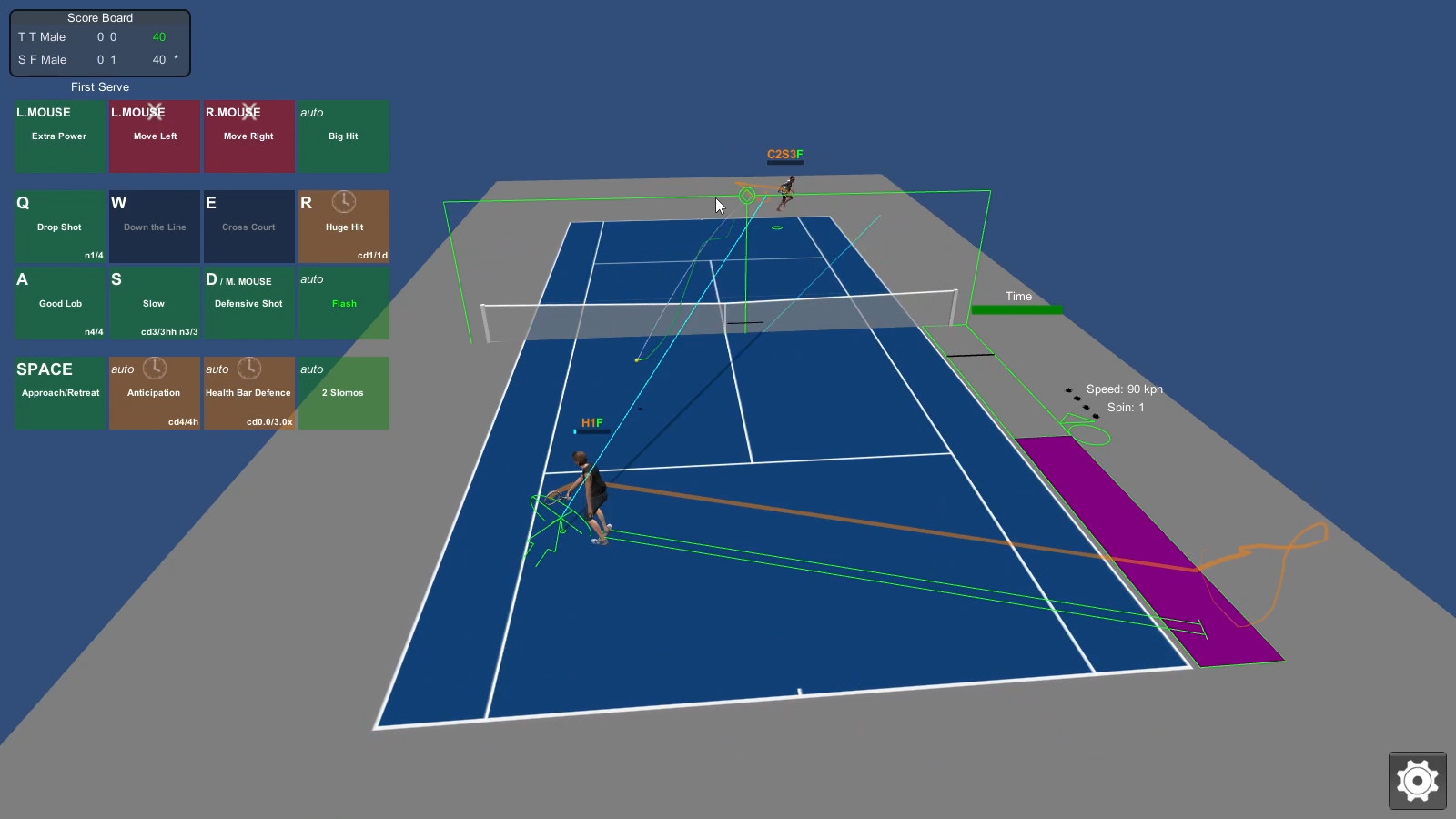 Tennis the Menace screenshot 4
