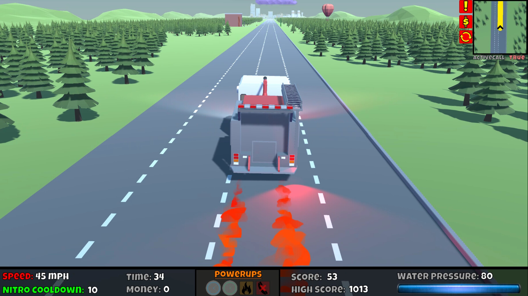Nitrous Firetruck screenshot 2