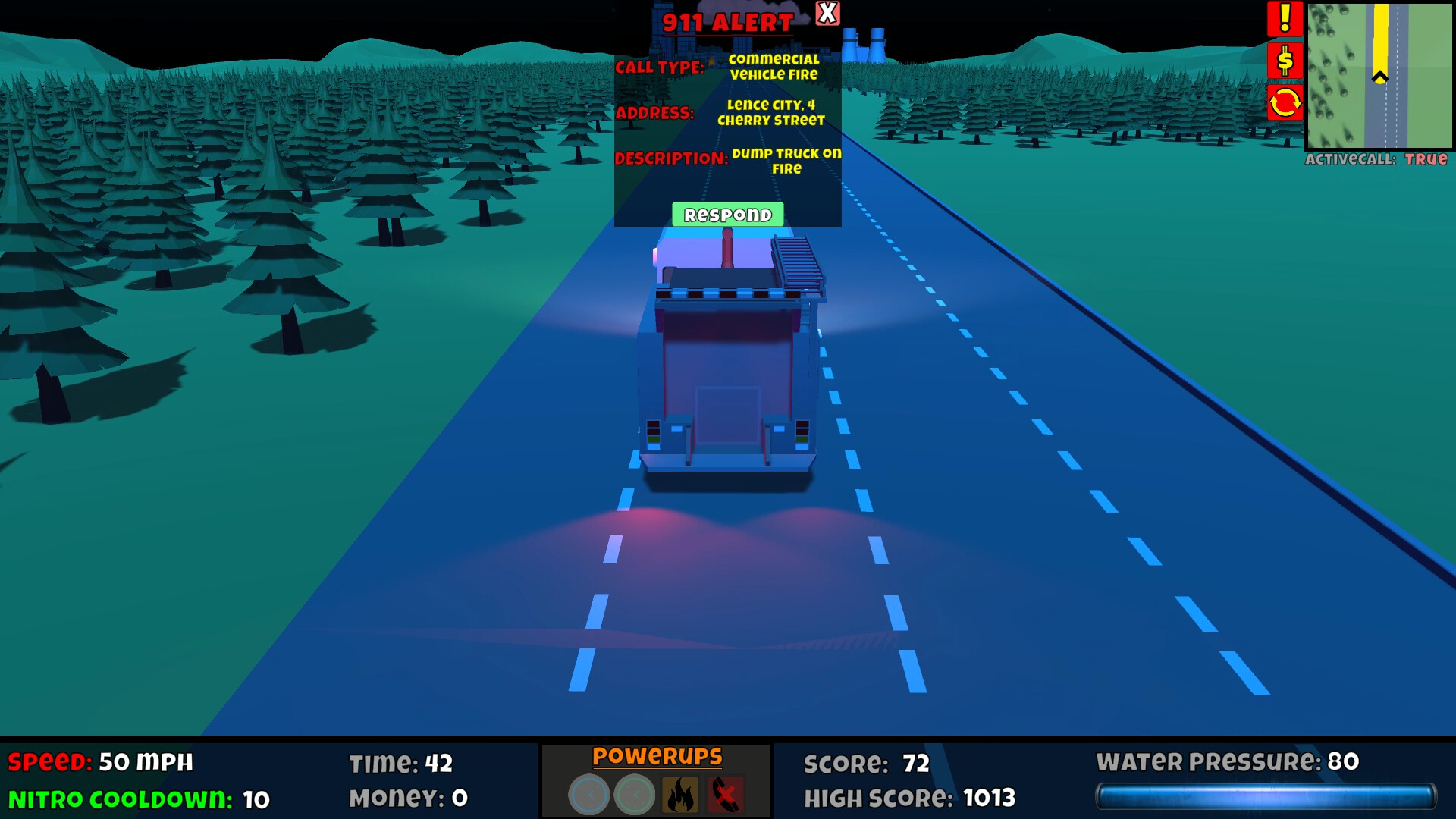 Nitrous Firetruck screenshot 4