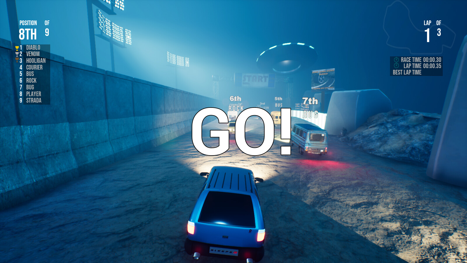 TurboMania Fog Racers screenshot 17