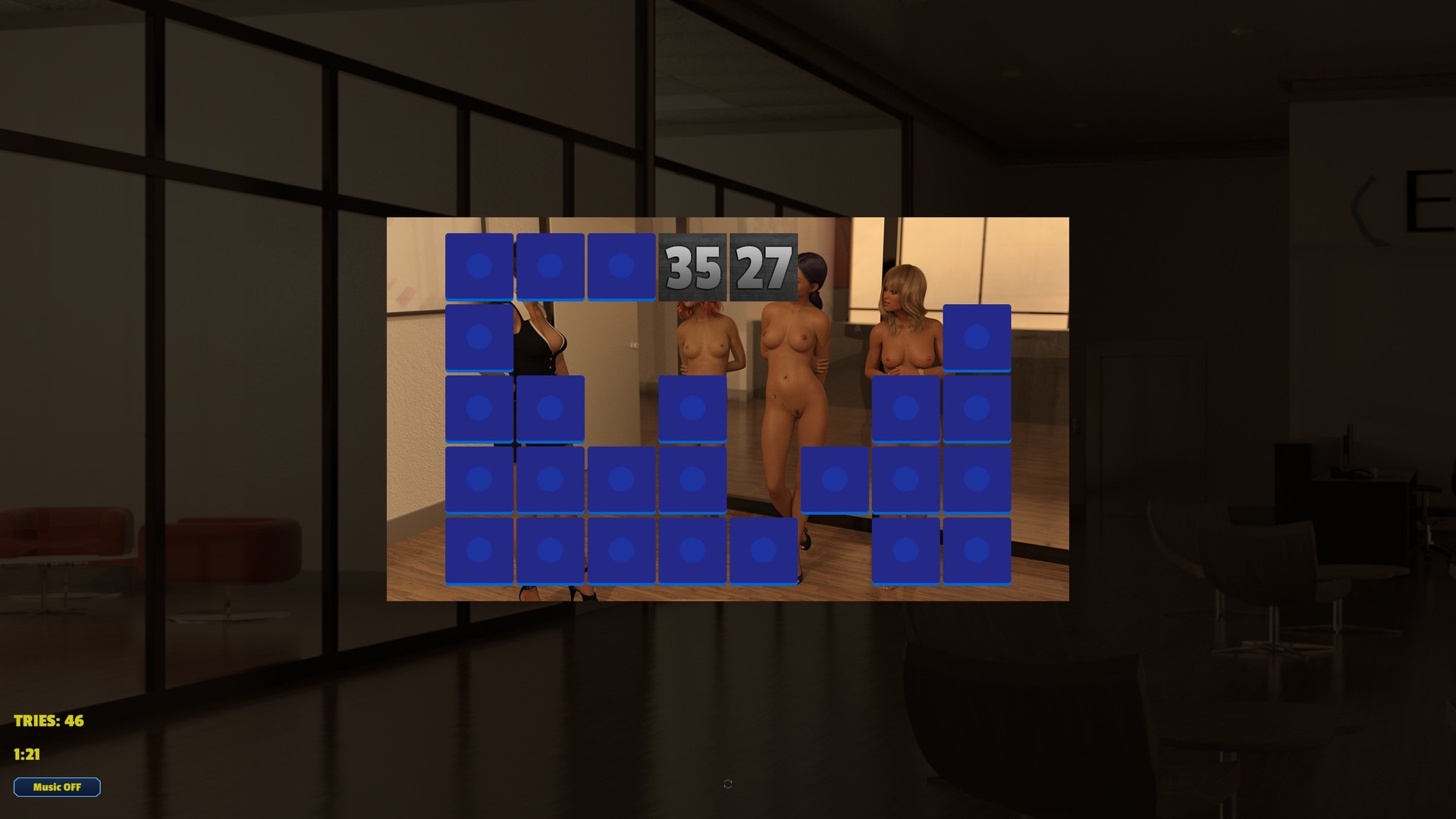 Memory Puzzle - Futanari Boss screenshot 5