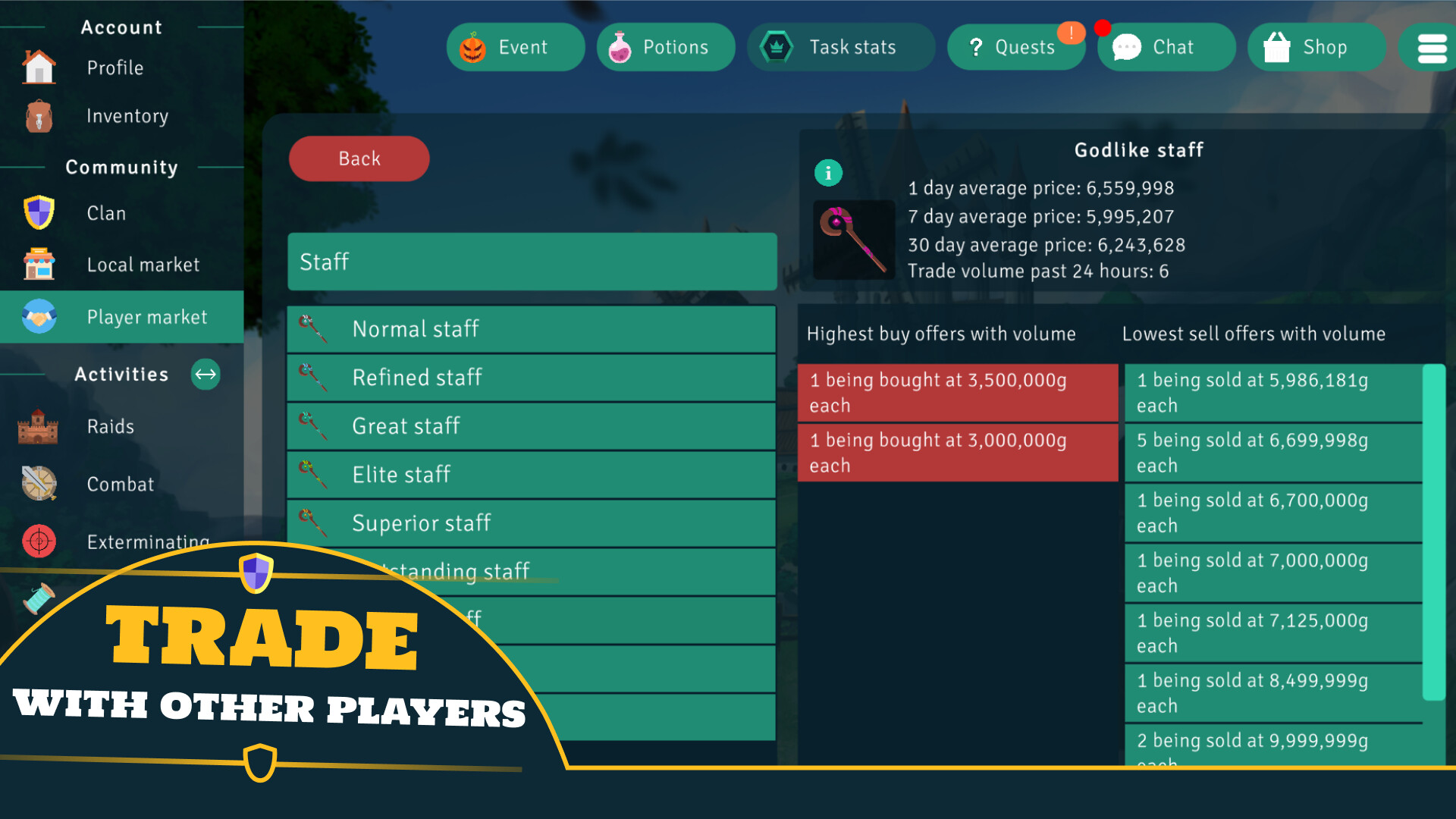 Idle Clans screenshot 3
