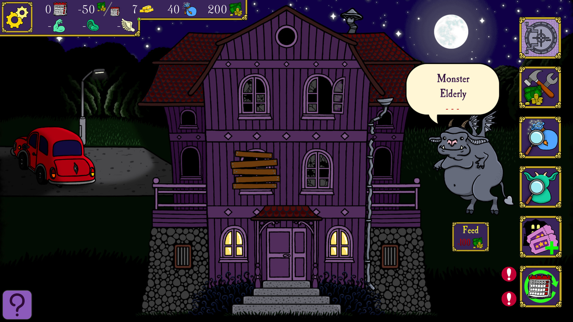 Spooky Mansion Manager screenshot 2