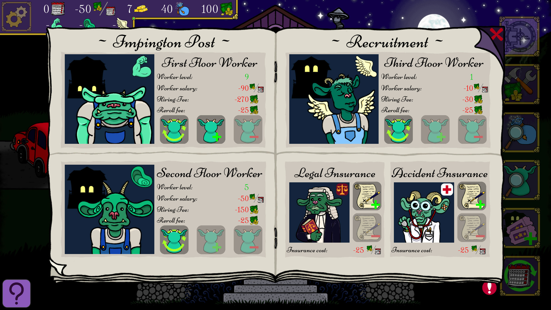 Spooky Mansion Manager screenshot 6