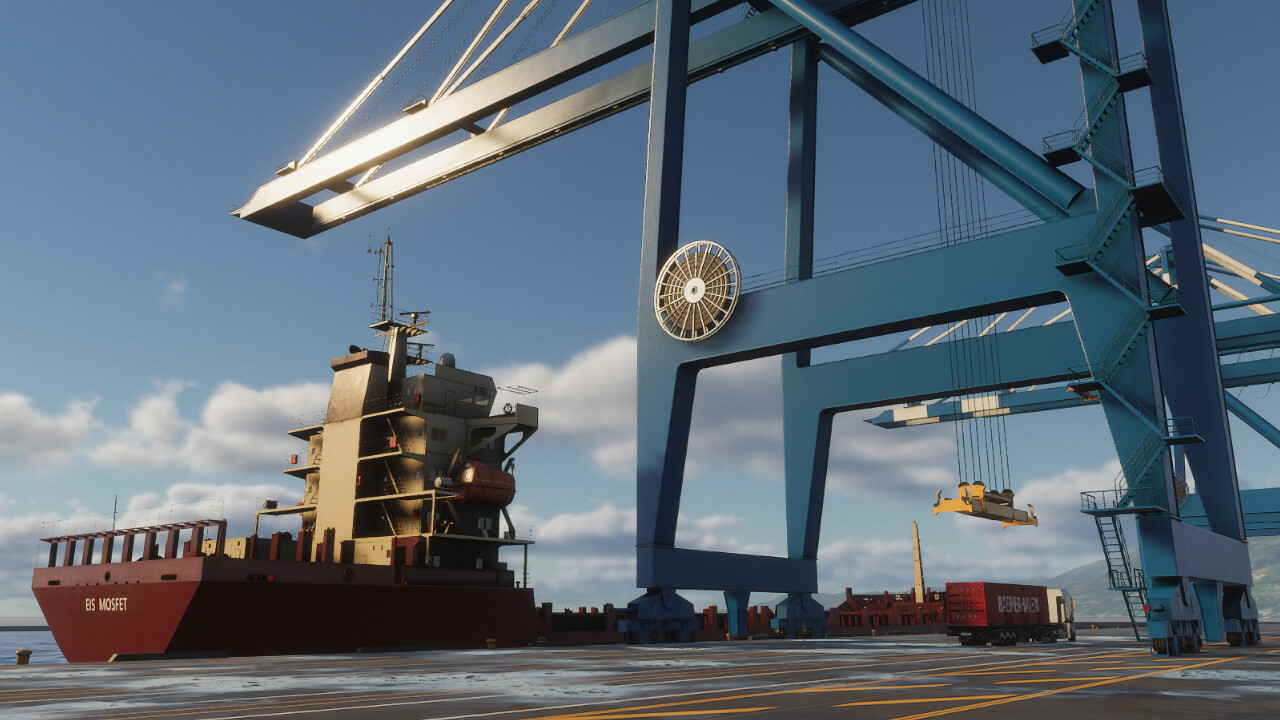 Port Cranes : Container Age screenshot 1