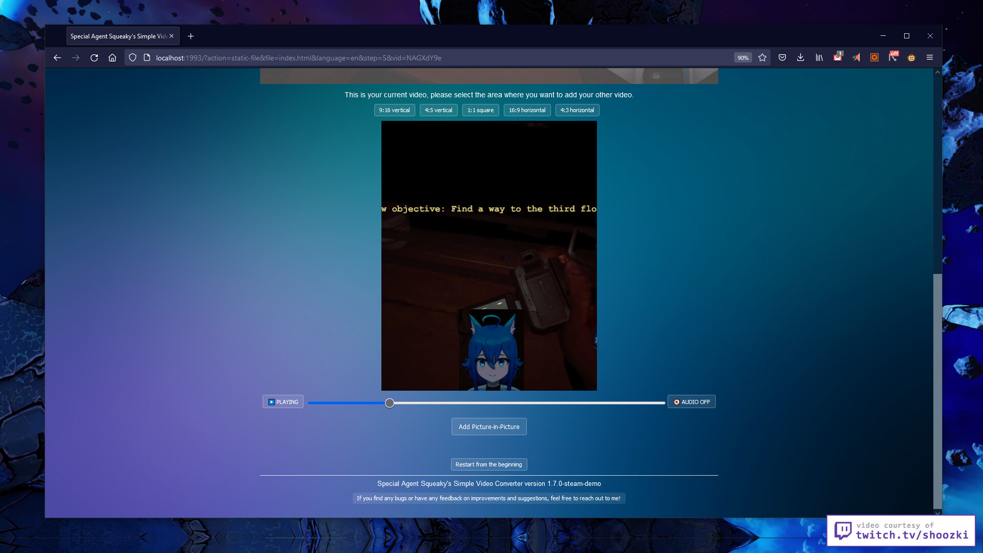 Special Agent Squeaky's Simple Video Converter screenshot 6
