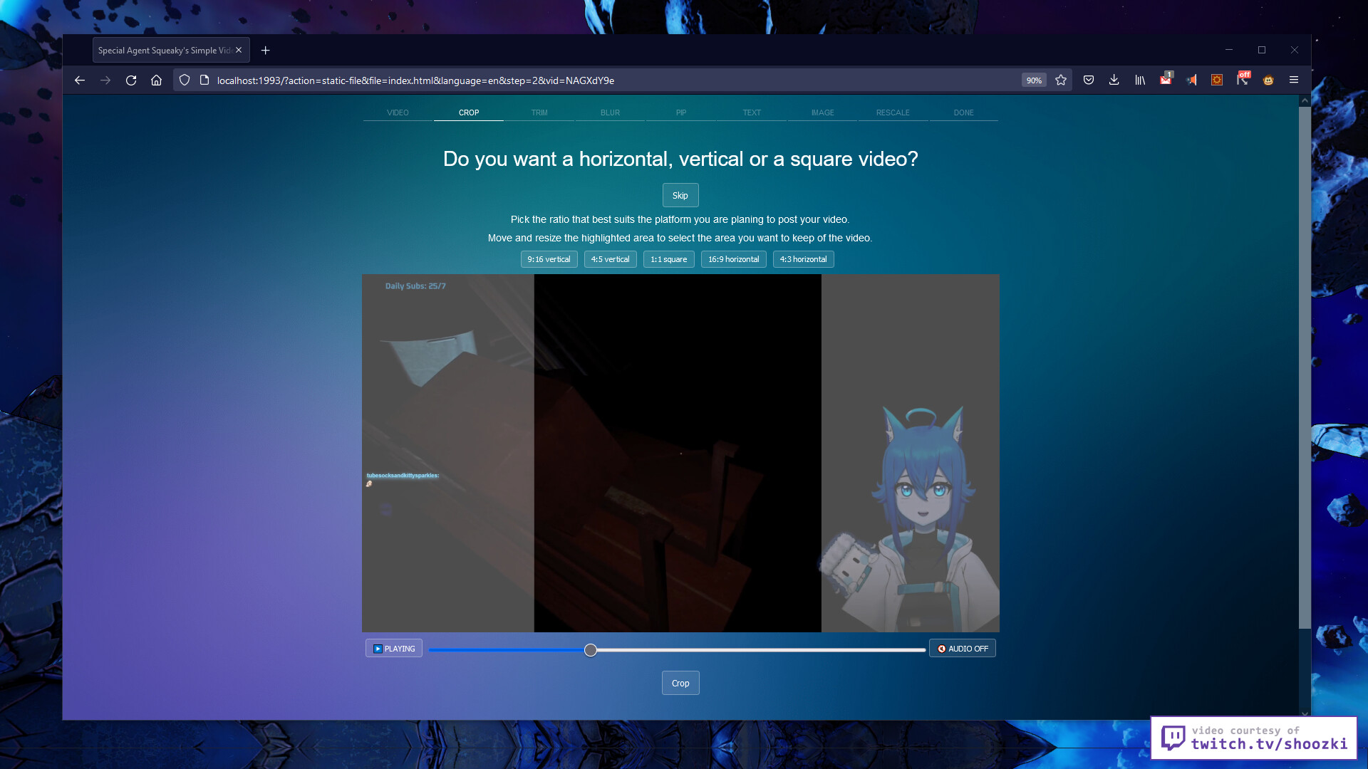 Special Agent Squeaky's Simple Video Converter screenshot 2