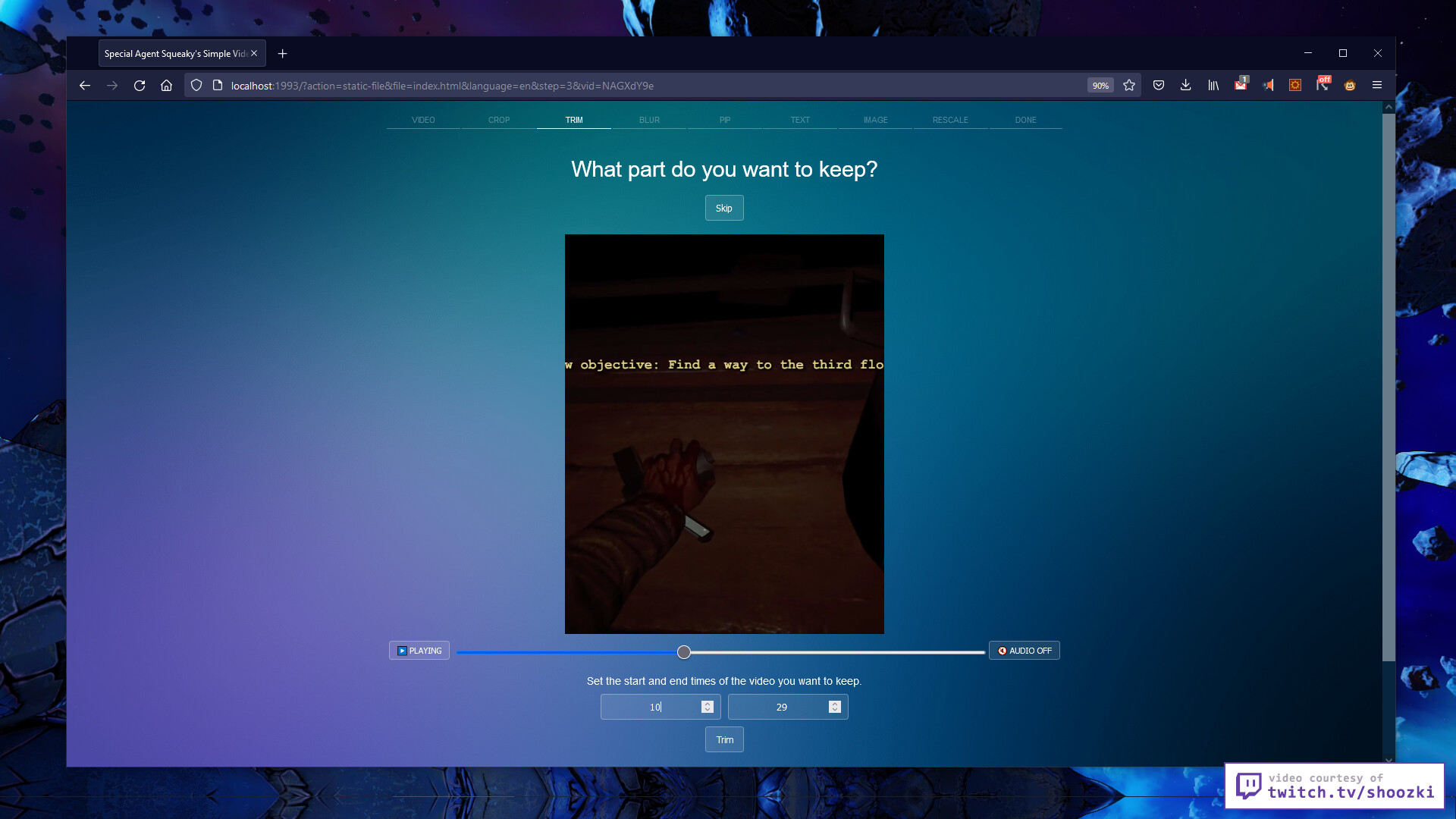 Special Agent Squeaky's Simple Video Converter screenshot 3