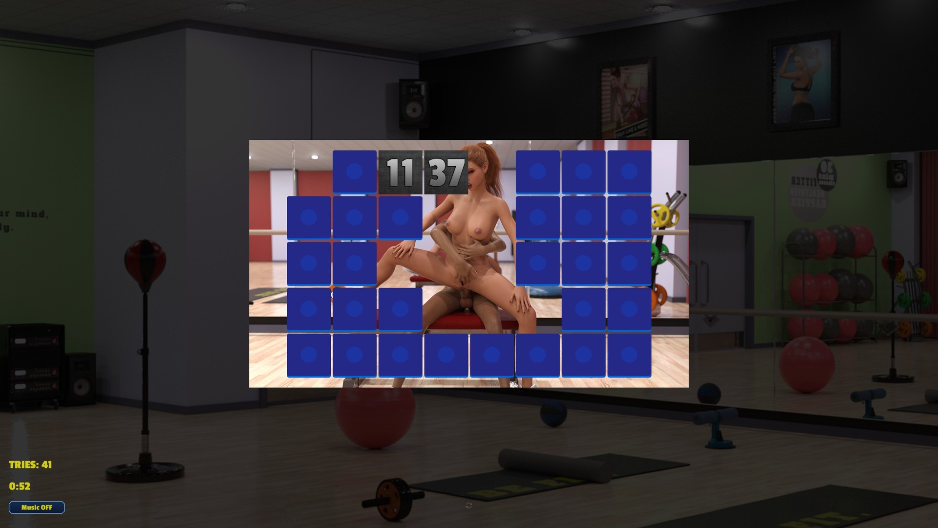 Memory Puzzle - Futanari Gym screenshot 4