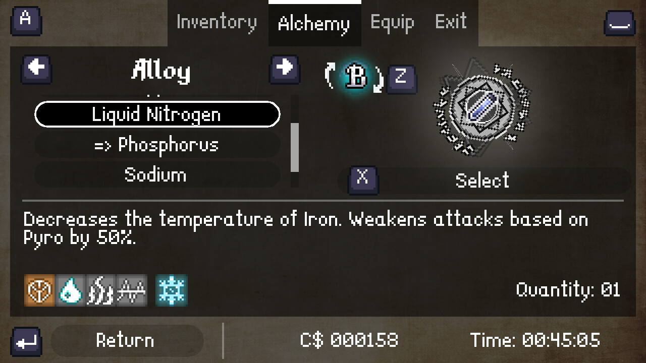 Toziuha Night: Order of the Alchemists screenshot 7