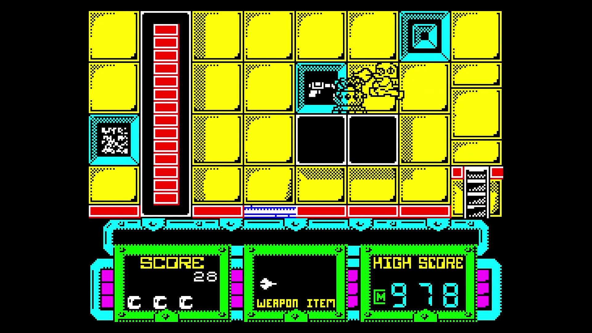 Future Knight (CPC/Spectrum) screenshot 1