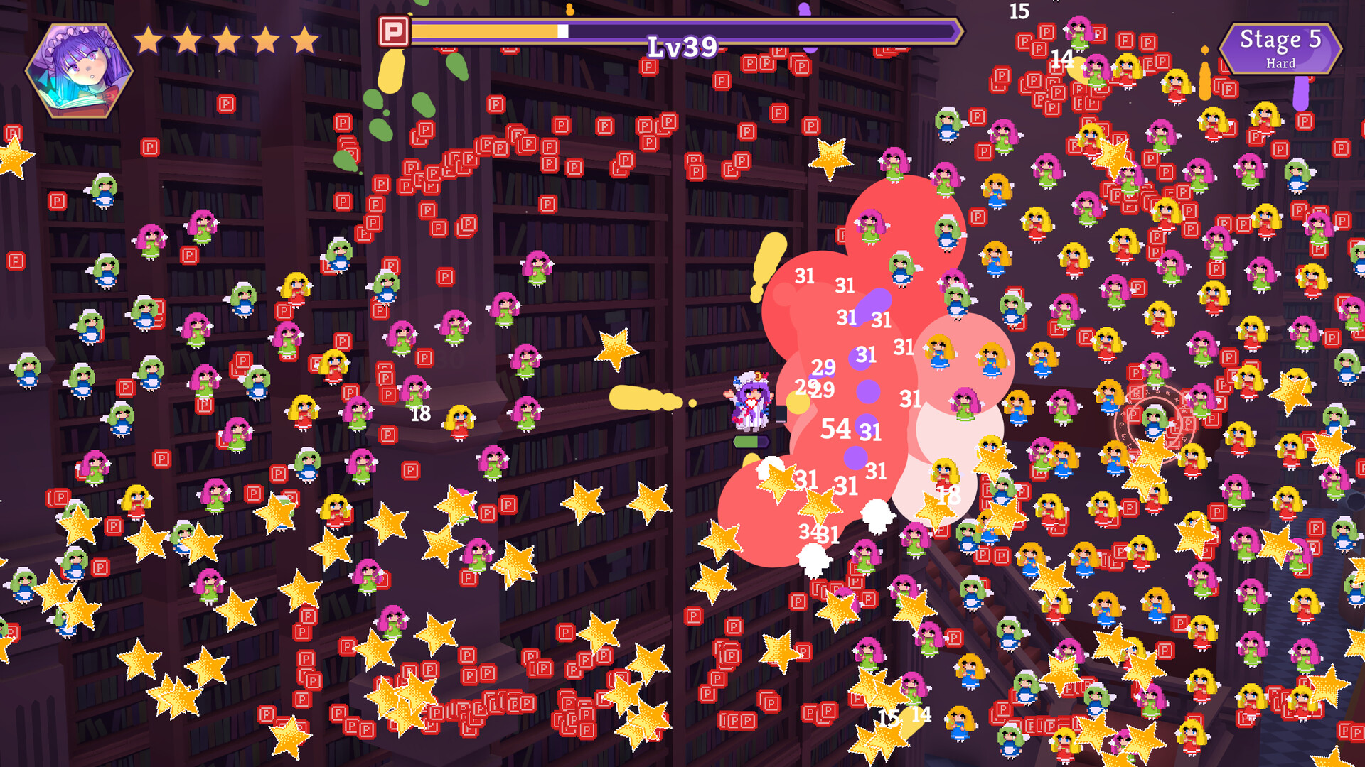 Touhou Library Survivors screenshot 1