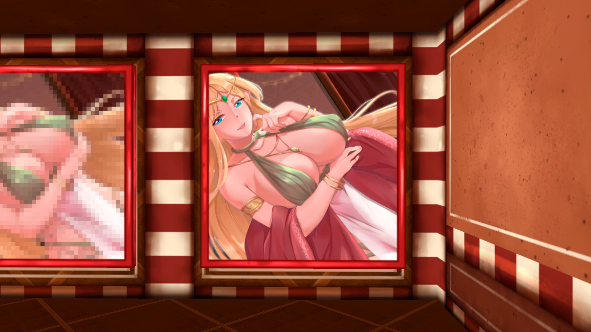 Elves Christmas Hentai Puzzle screenshot 2