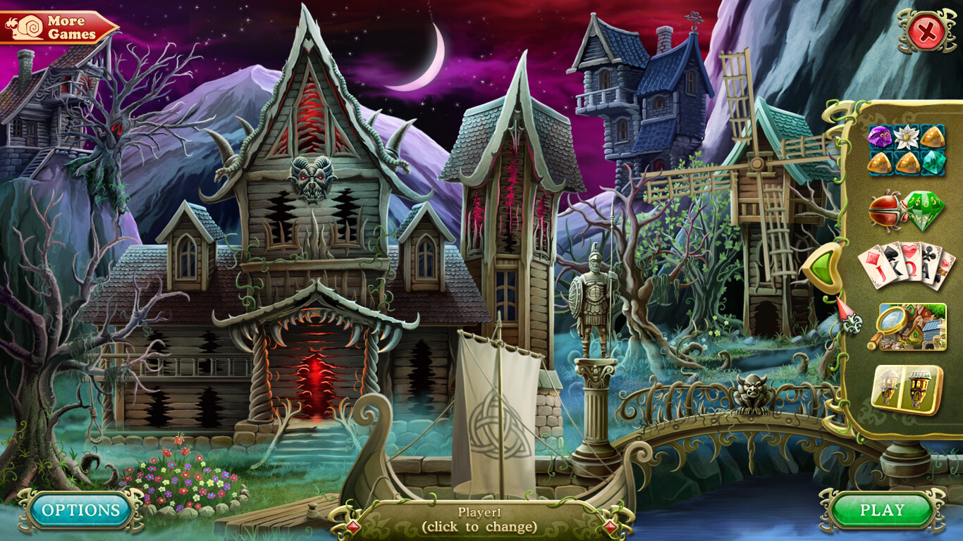 Cursed House 11 Match 3 Puzzle screenshot 2