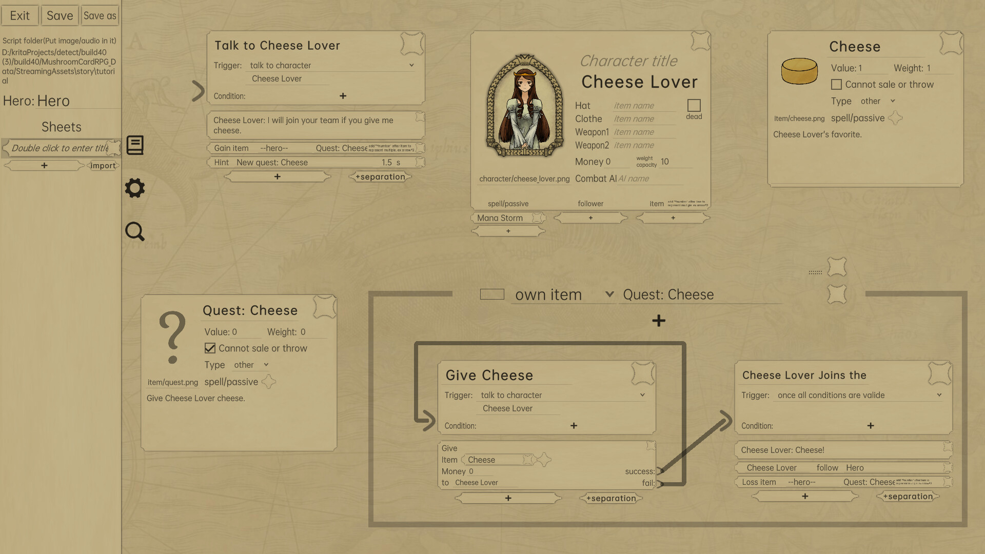 Mushroom Card RPG screenshot 1