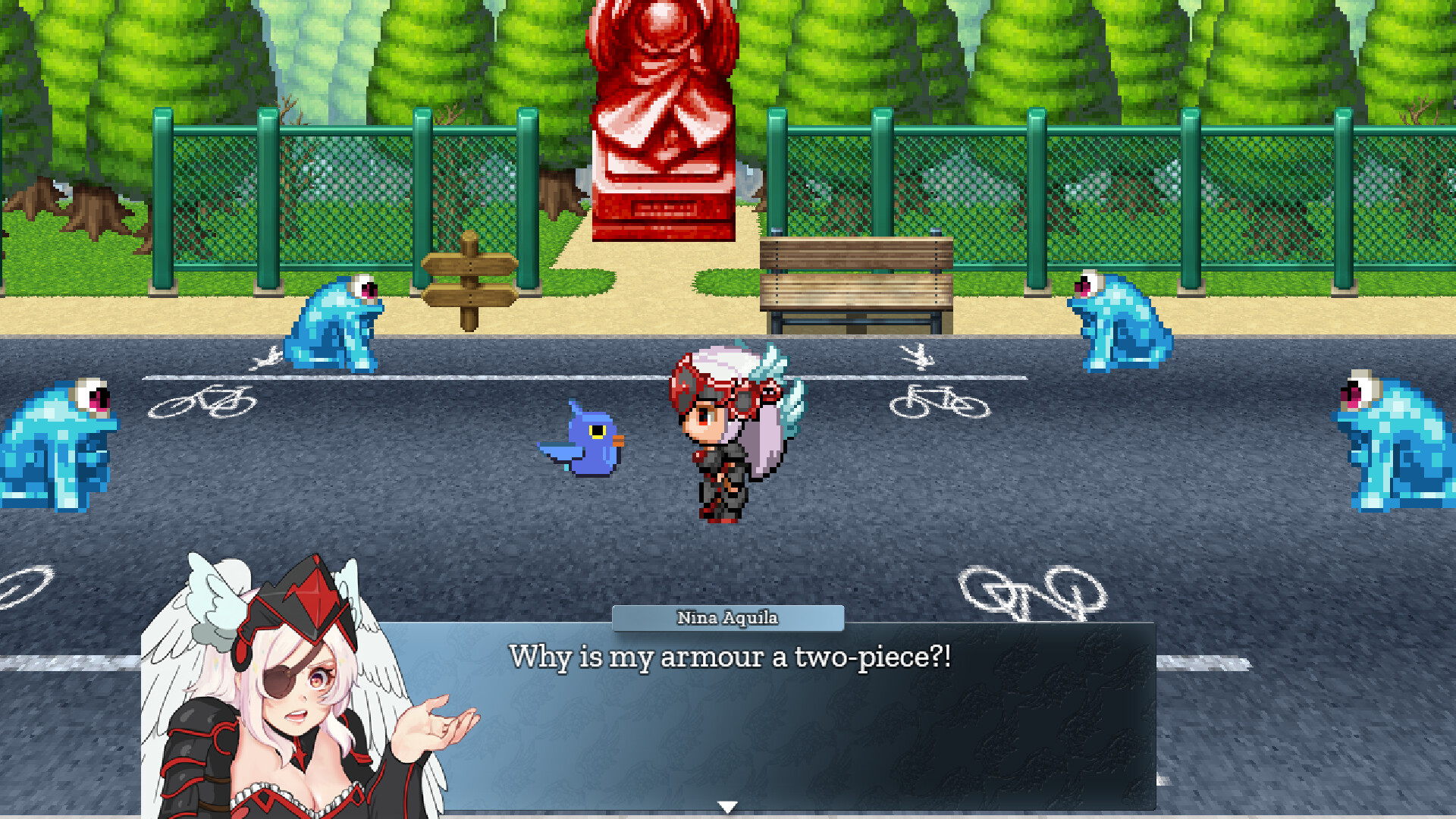 Nina Aquila: Legal Eagle, Chapter IV: "Sacred Feathers" screenshot 12
