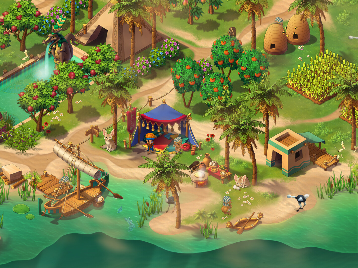 Legend of Egypt - Pharaohs Garden 2 - The sacred crocodile screenshot 13