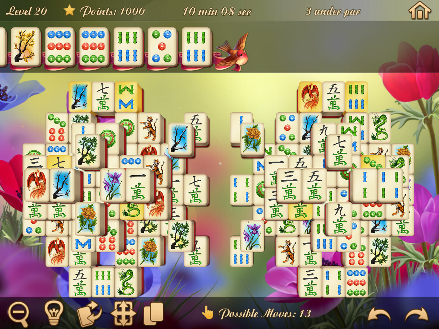 Springtime Mahjongg 2 screenshot 1