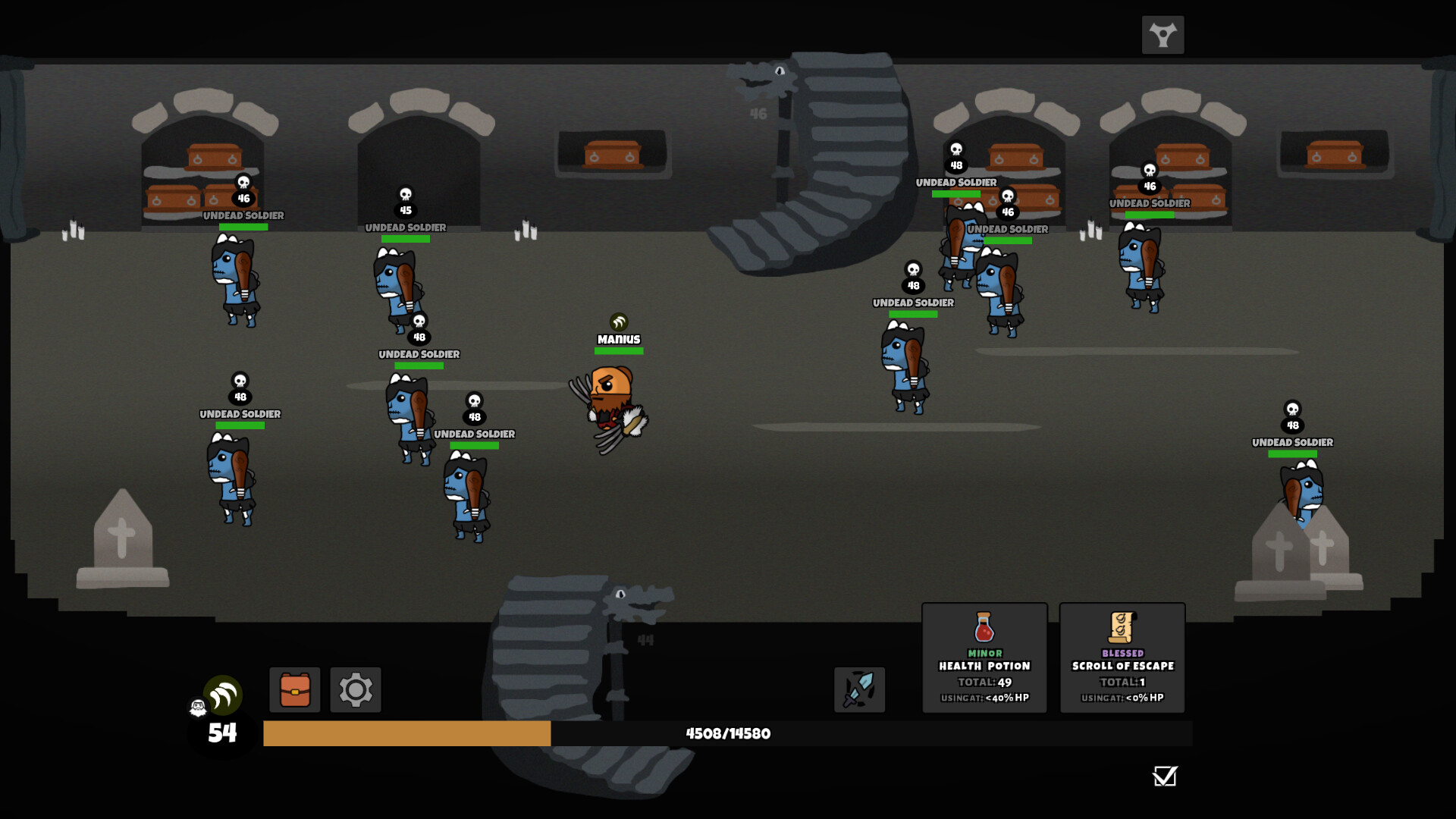 Tower Walker: MMO Grind Simulator screenshot 1