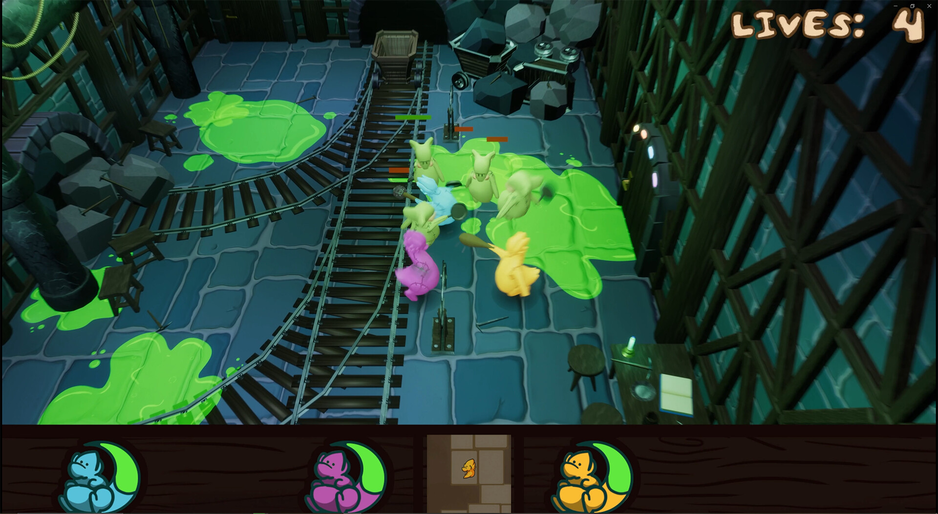 Wobble Warriors screenshot 1