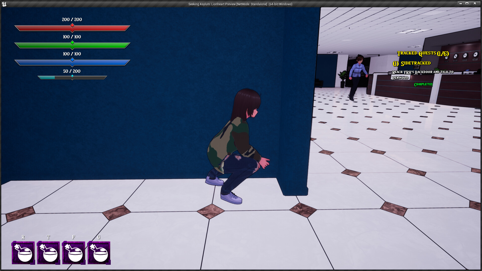 Seeking Asylum: LionHeart (DEMO) screenshot 1