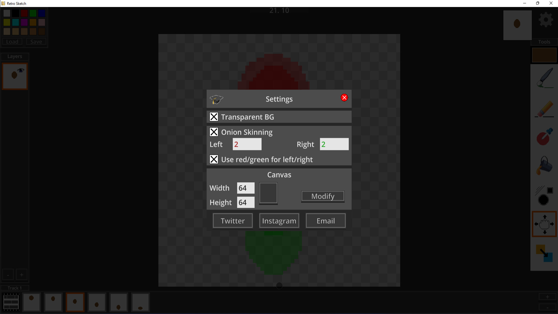 Retro Sketch - Pixel Art & Animation screenshot 7