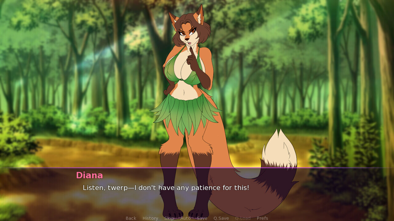 My Stepsis is a Furry Futa Fox screenshot 2