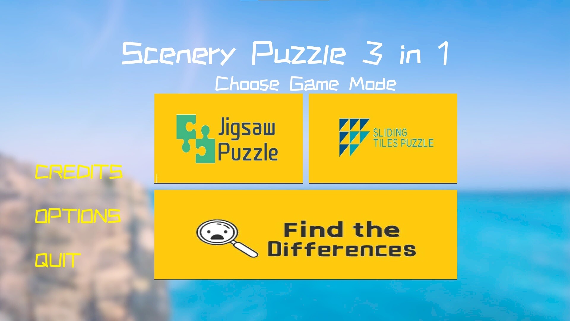 风景谜题三合一 Scenery Puzzle 3in1 screenshot 1