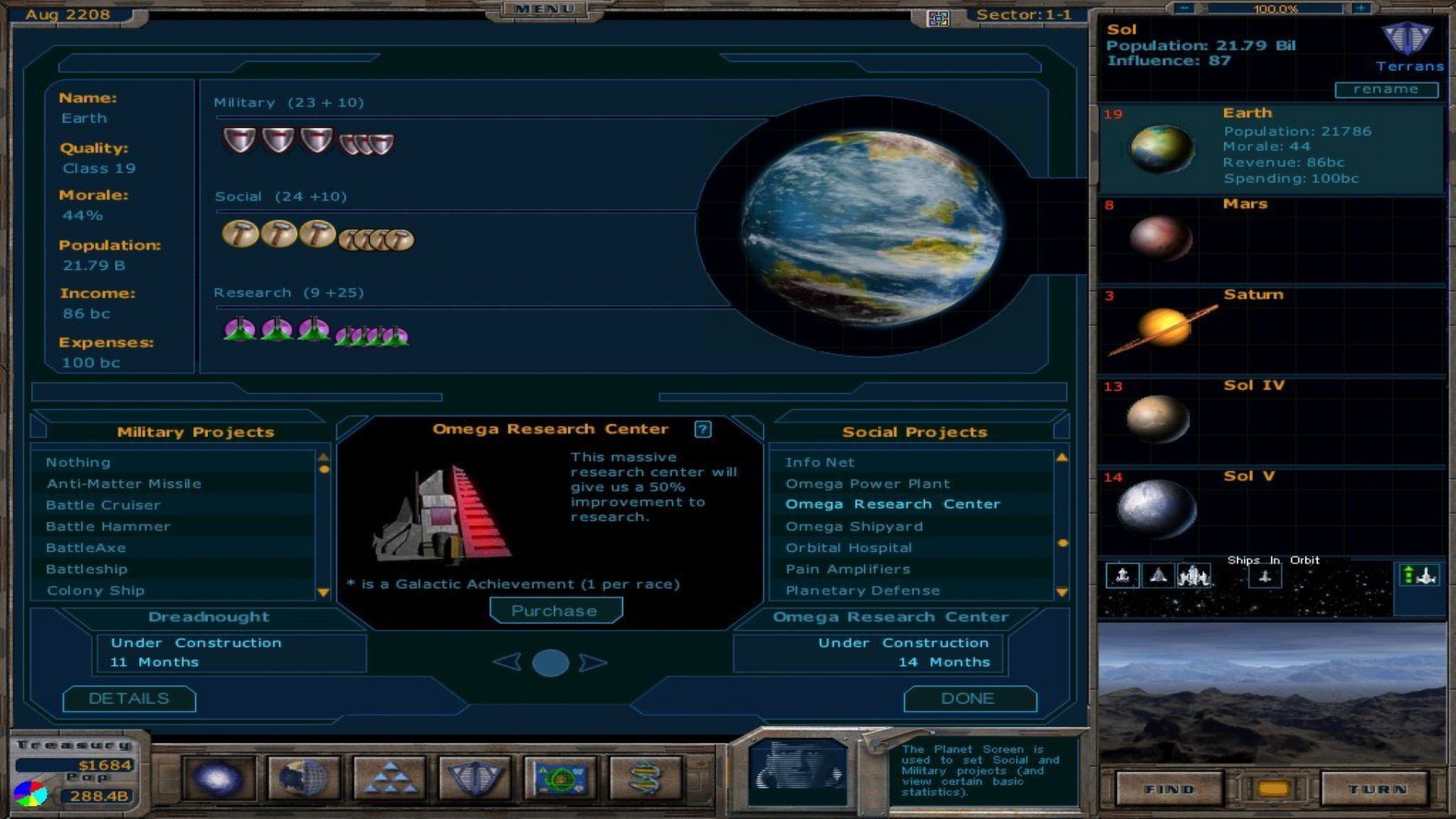 Galactic Civilizations® I: Ultimate Edition screenshot 7