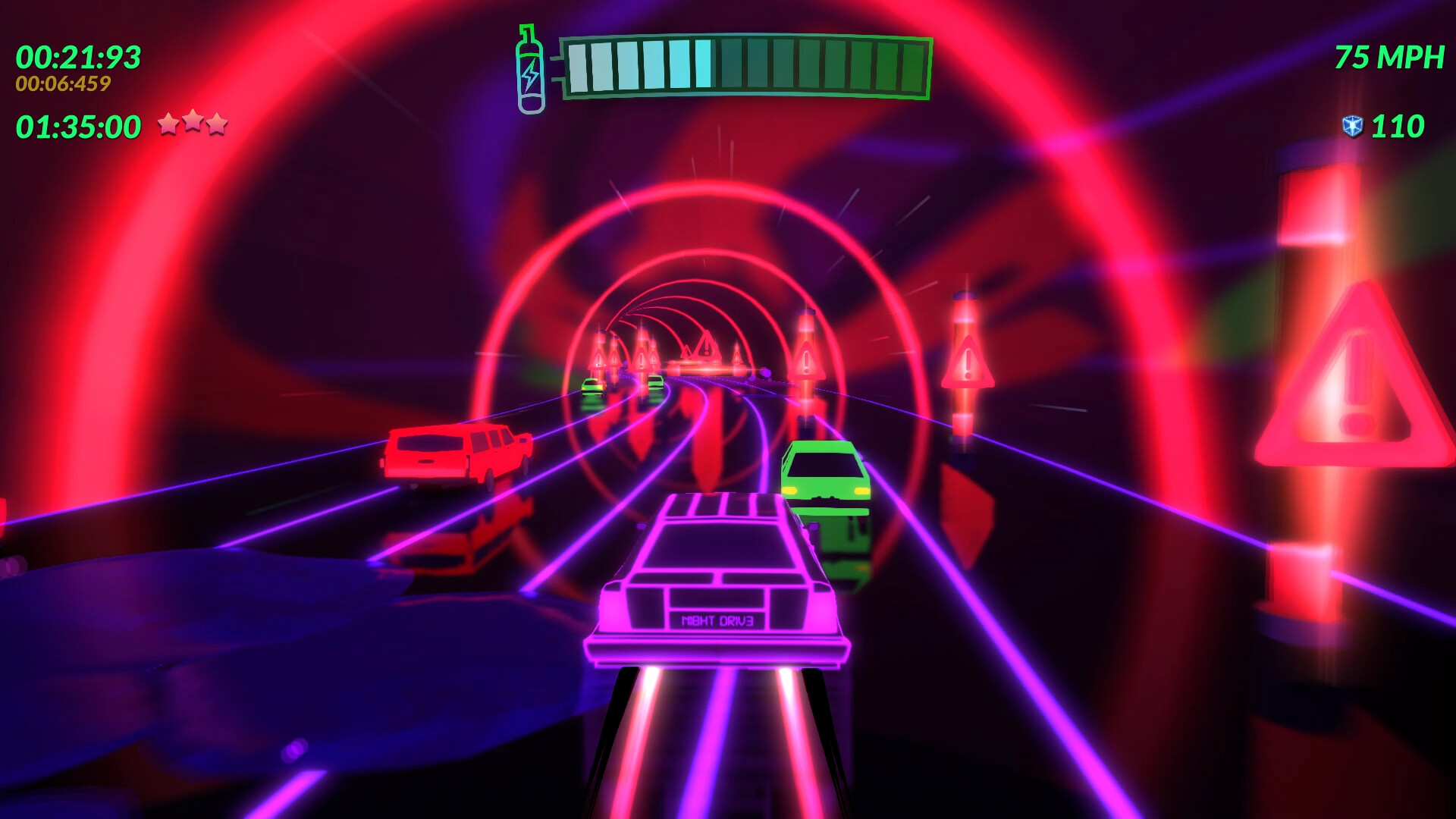 Retro Drive: Revamped screenshot 2