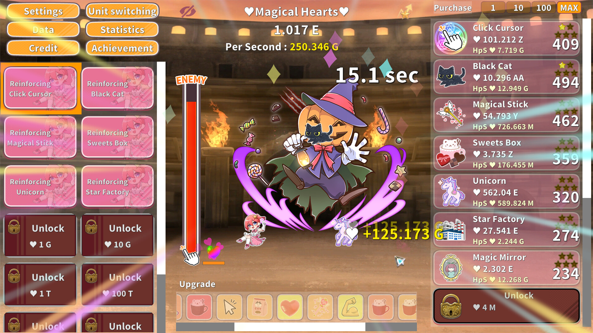 Magical Girl Clicker screenshot 5
