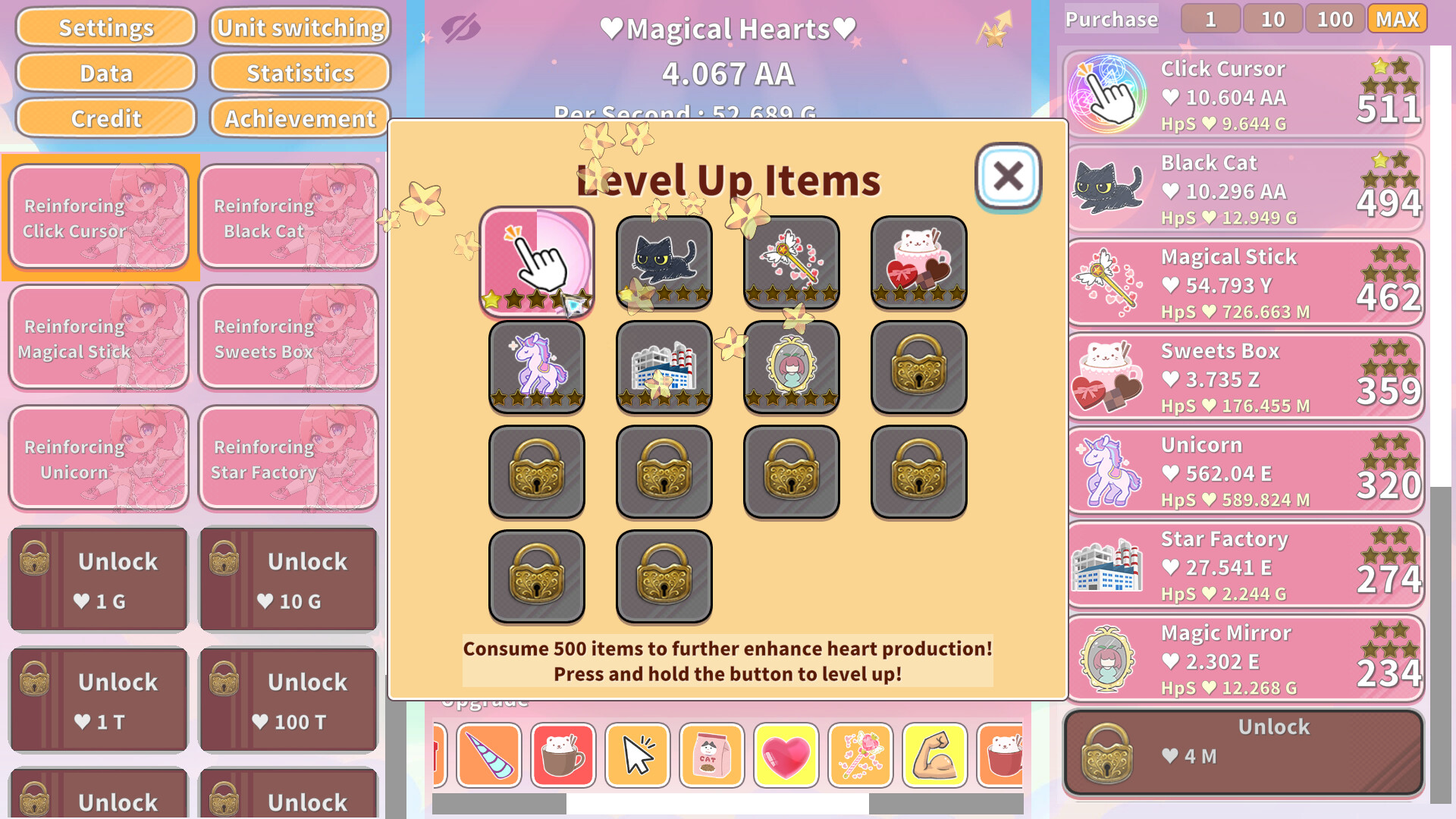 Magical Girl Clicker screenshot 4