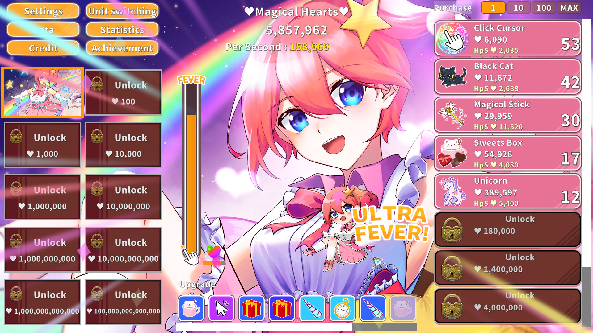 Magical Girl Clicker screenshot 3