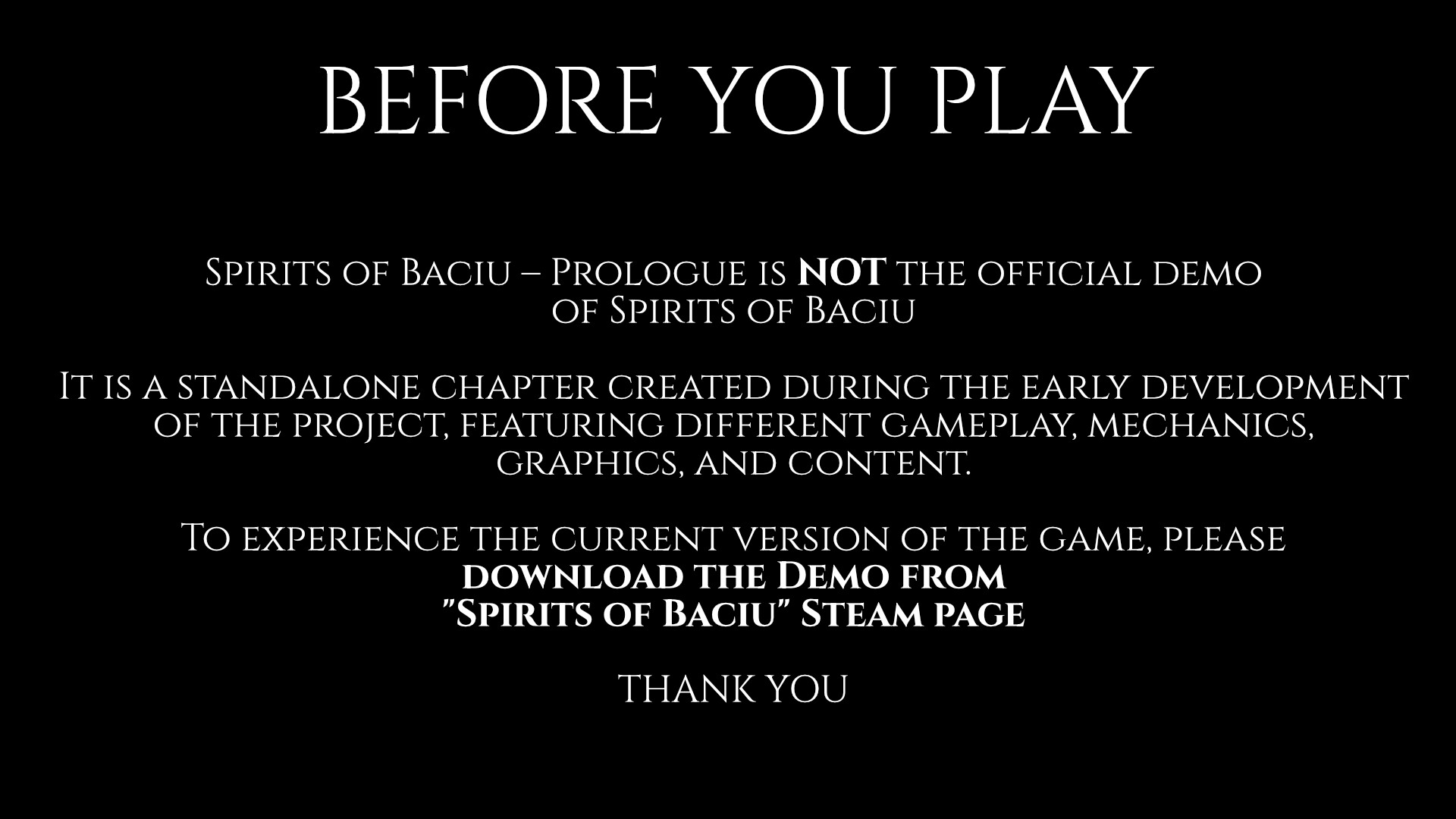 Spirits of Baciu - Prologue screenshot 1