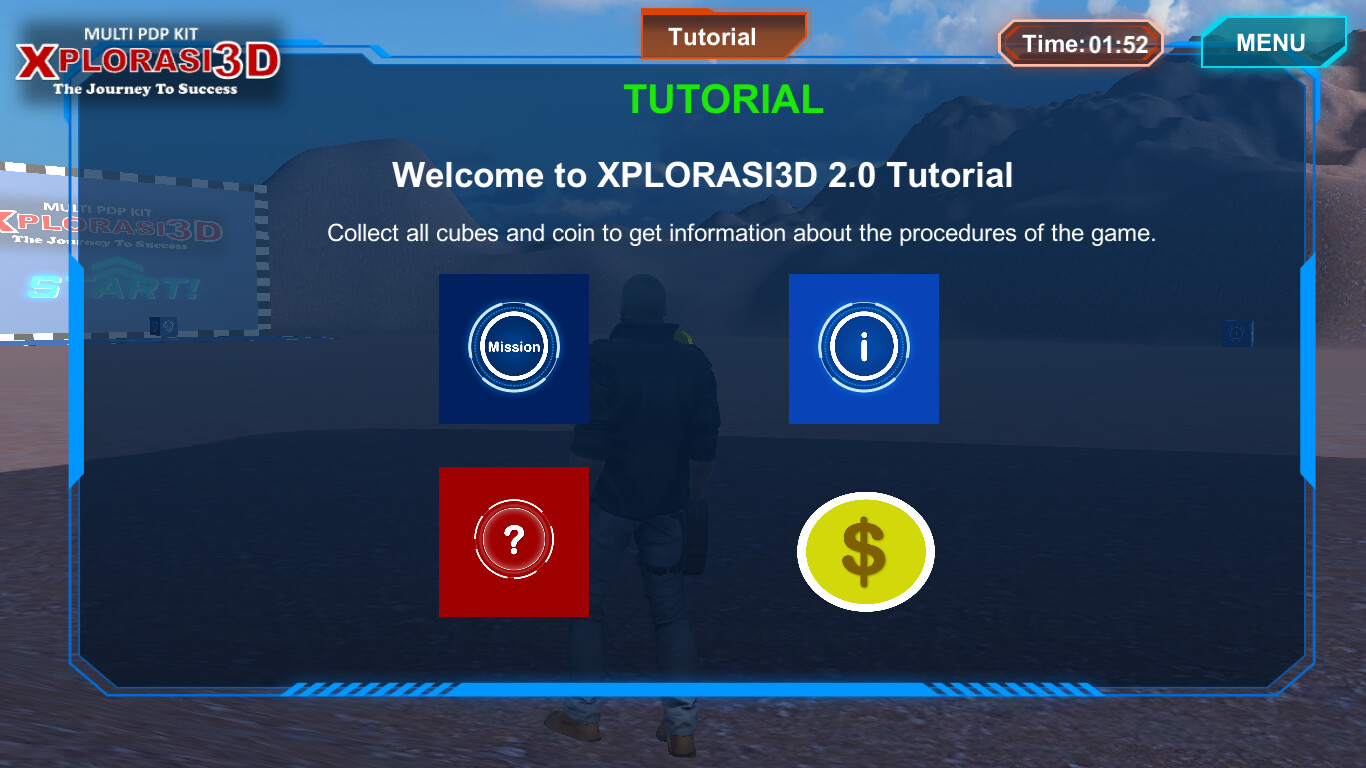XPLORASI3D 2.0 screenshot 2