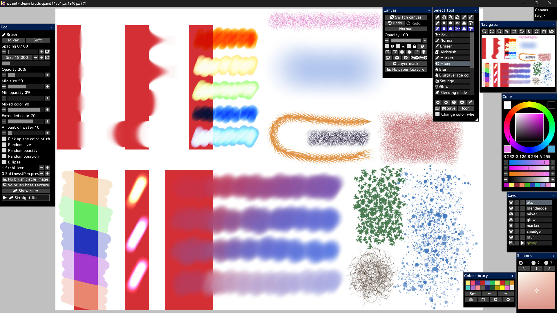 icpaint screenshot 1