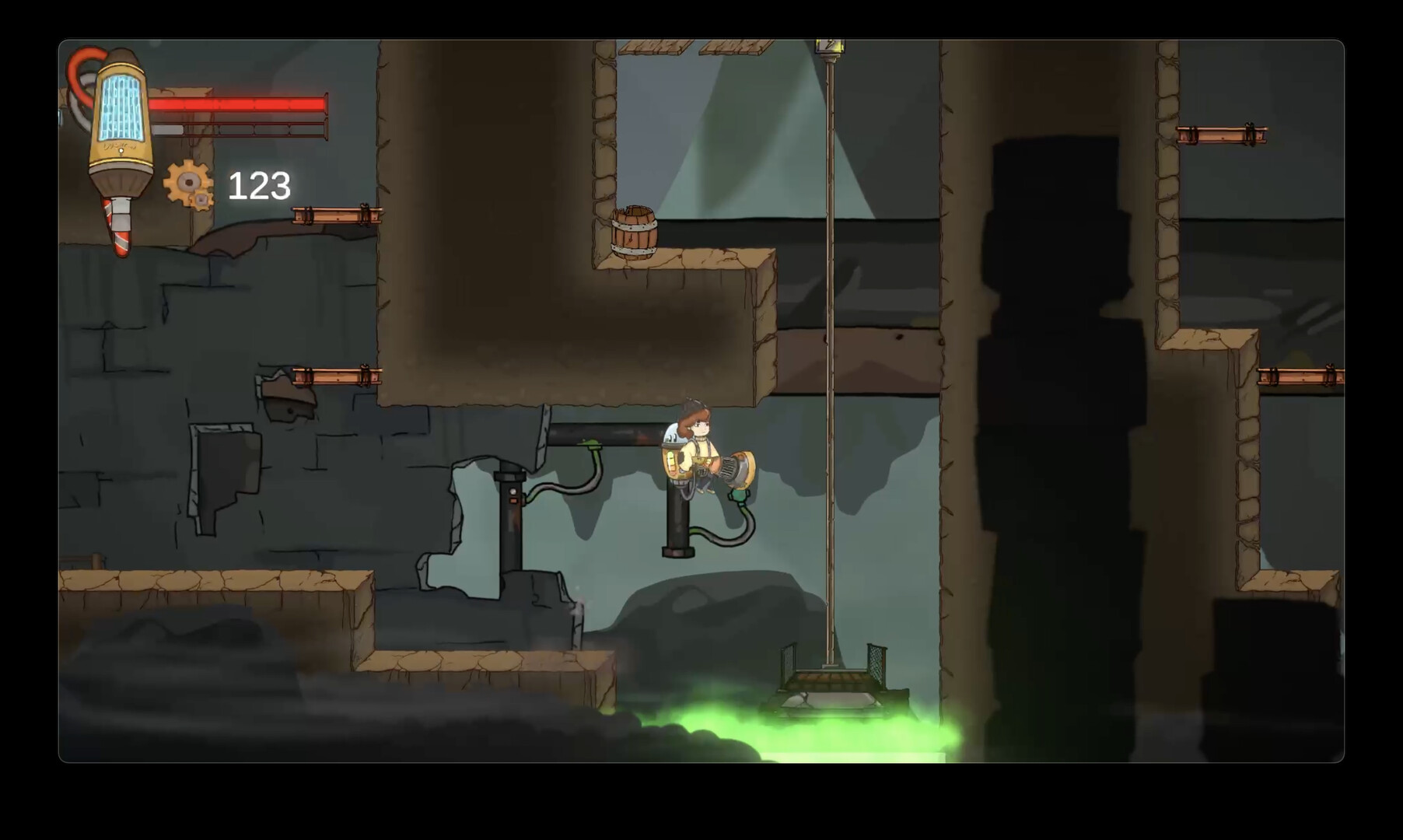 Vacoo. The adventure in Garbage city. screenshot 11