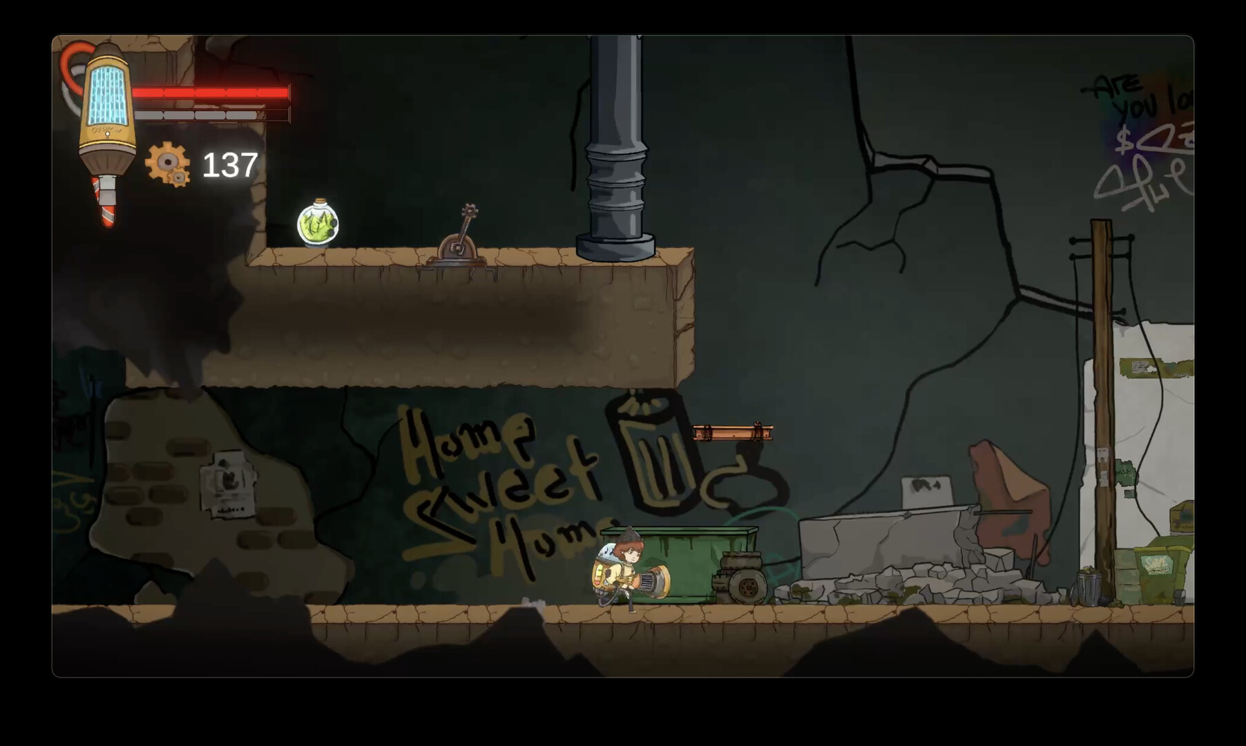 Vacoo. The adventure in Garbage city. screenshot 5