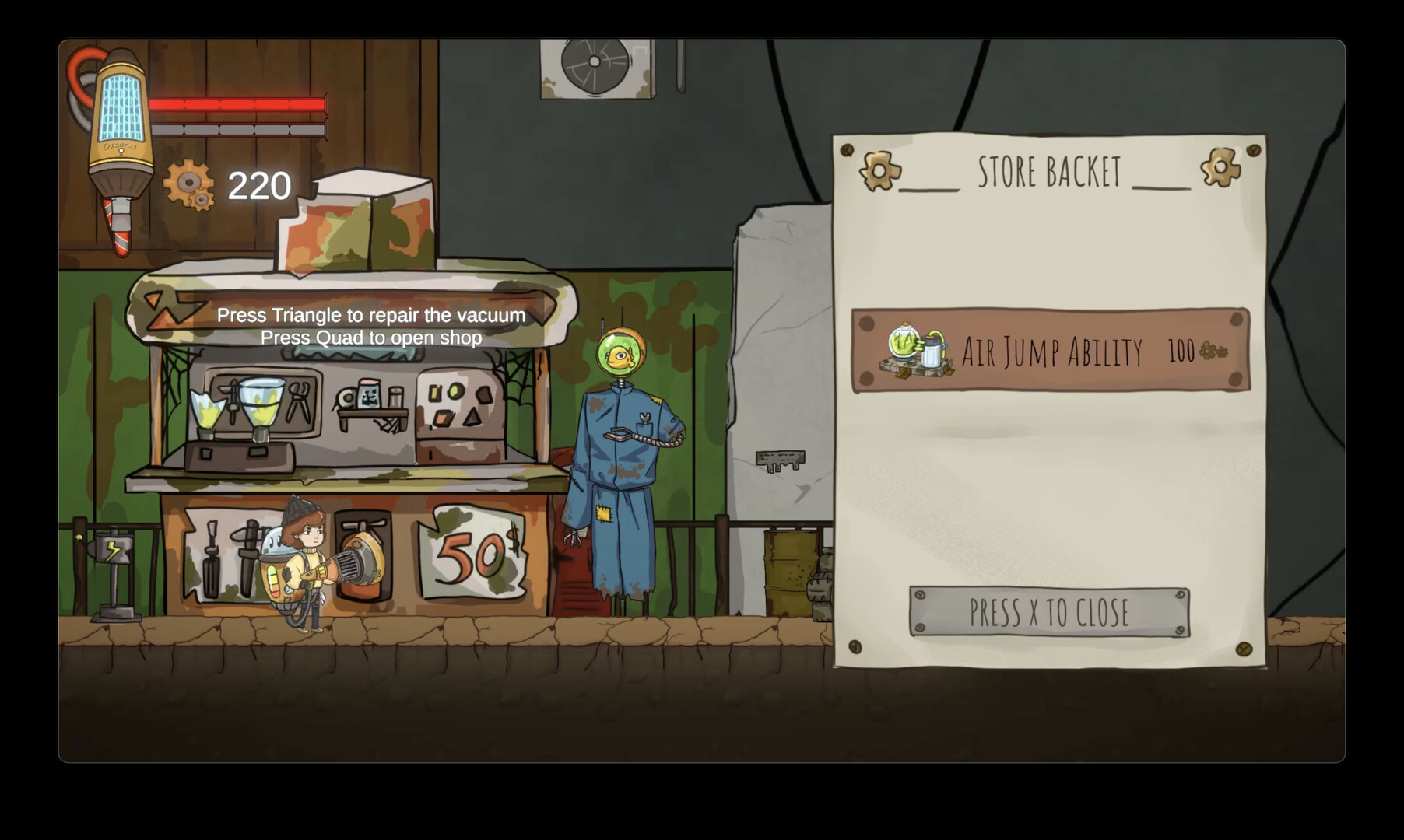 Vacoo. The adventure in Garbage city. screenshot 3