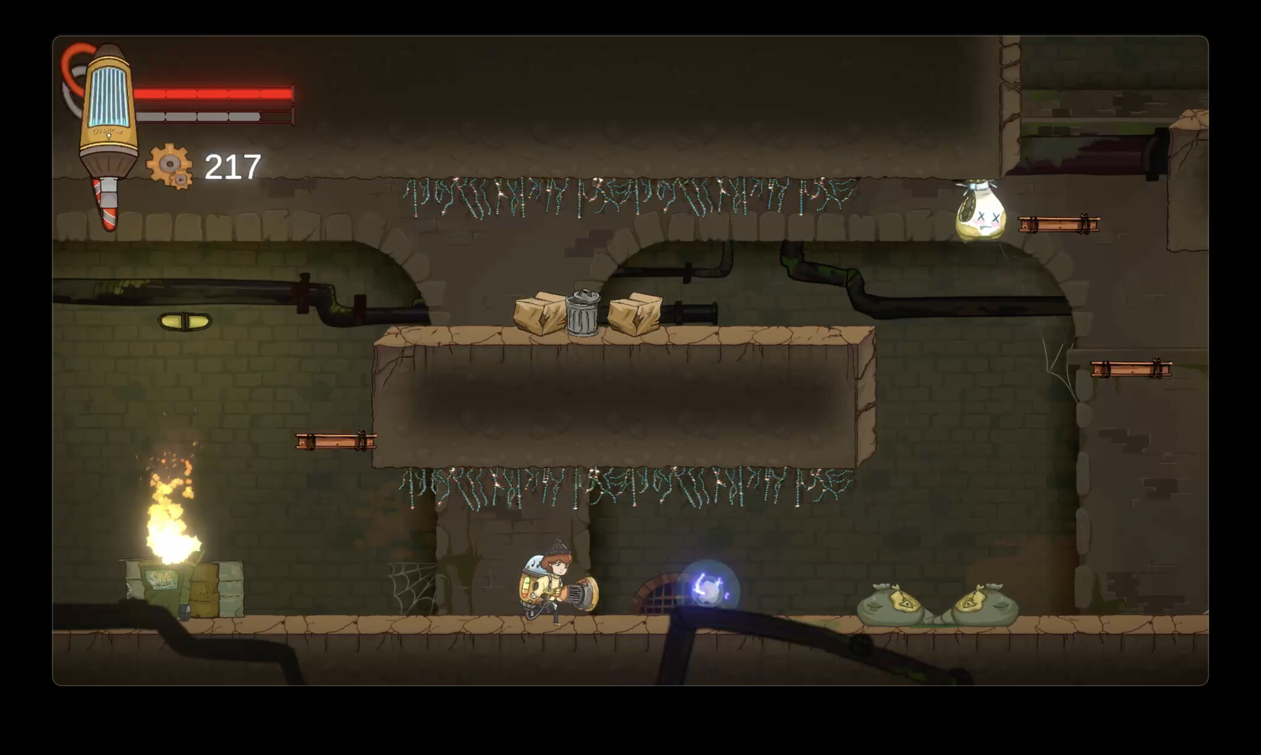 Vacoo. The adventure in Garbage city. screenshot 8