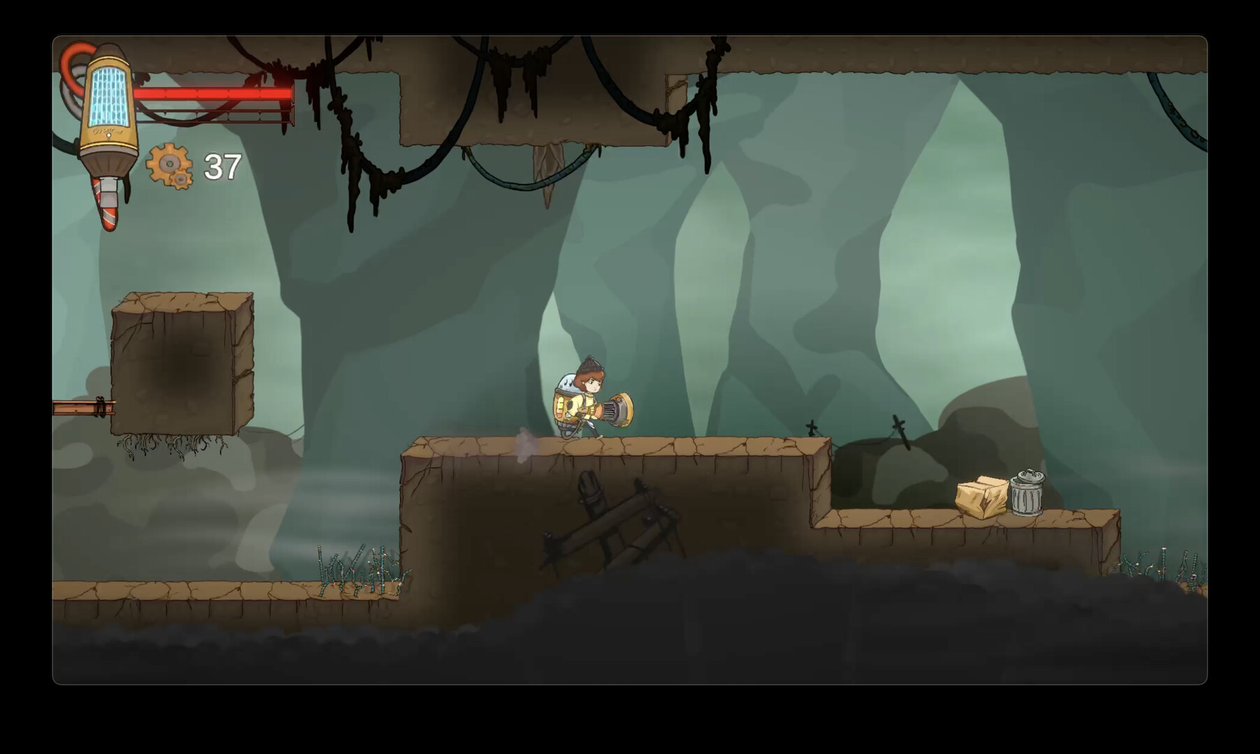 Vacoo. The adventure in Garbage city. screenshot 4