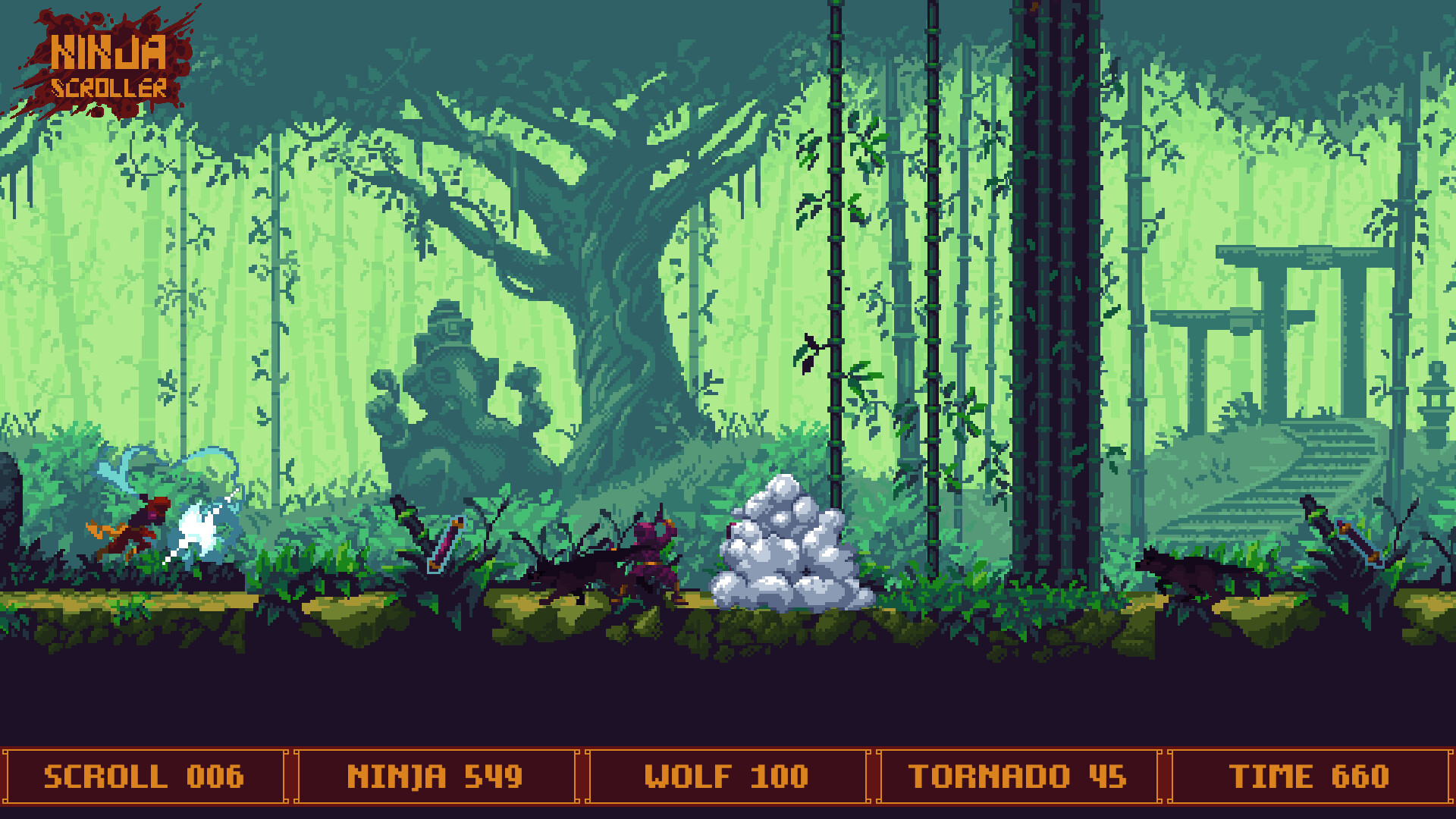 Ninja Scroller screenshot 22