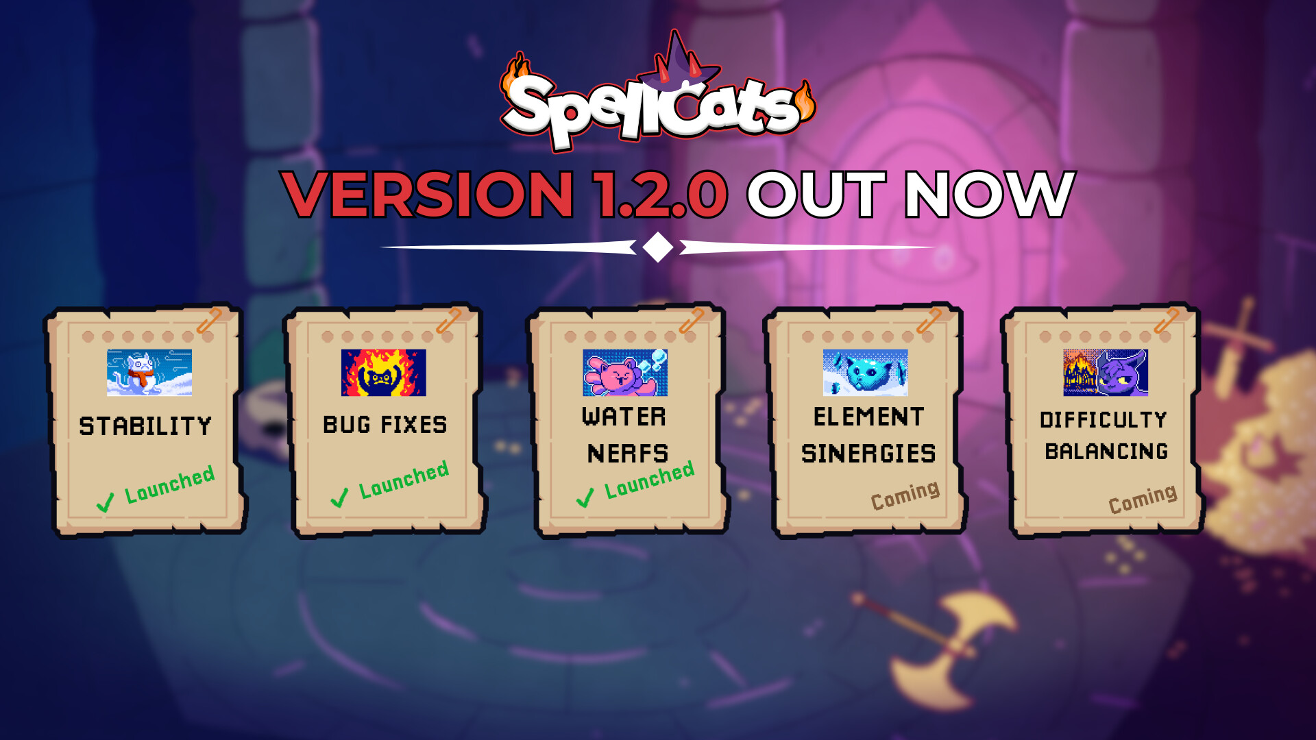 Spellcats: Auto Card Tactics screenshot 2