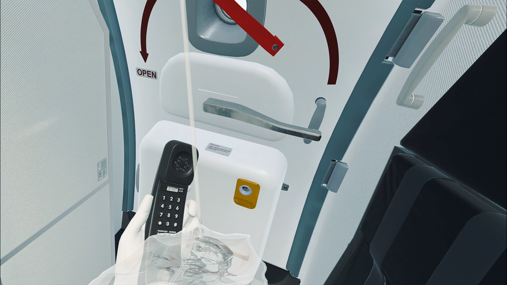 Airline Flight Attendant Simulator VR screenshot 7